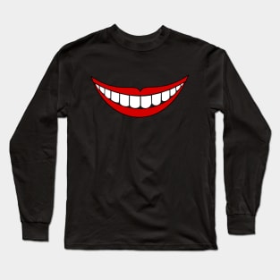 Evil Lips Long Sleeve T-Shirt